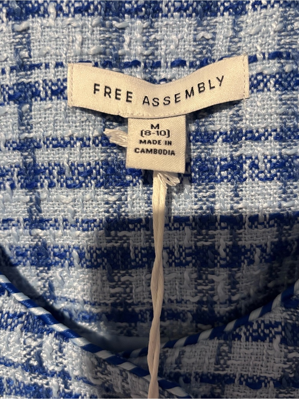 Free Assembly Tweed Button Vest and Skirt ~ 2 piece set ~ Size 8 - Picture 3 of 9